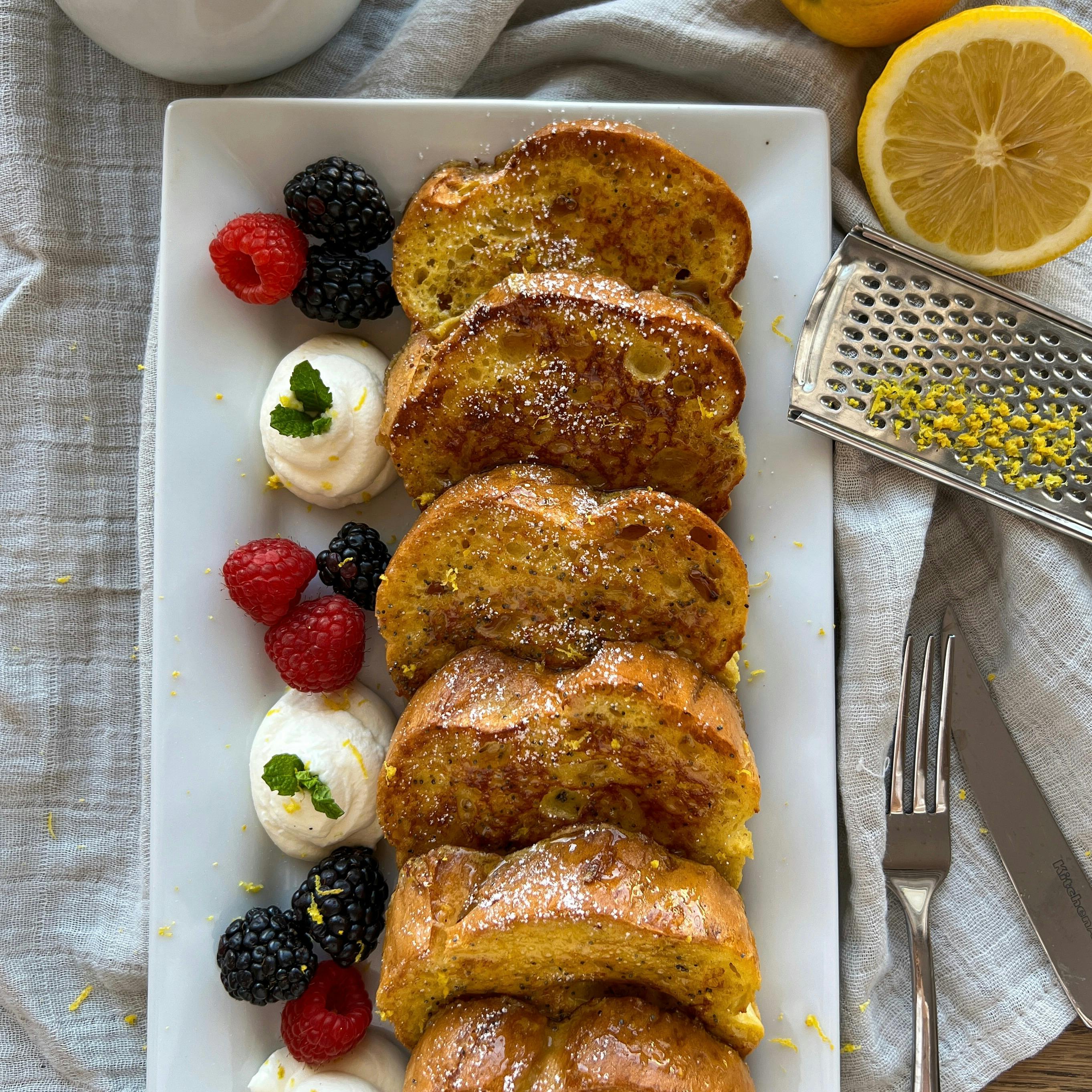 Picture for Lemon Poppyseed French Toast